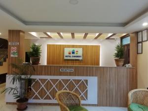 Fuajee või vastuvõtt majutusasutuses Hotel Chhimeki