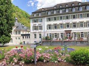 Un jardín fuera de Ferienwohnung Bad Bertrich