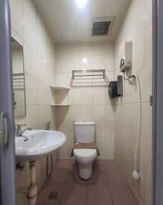 Ett badrum på T Hotel Tandop