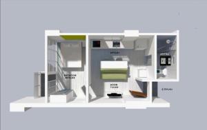 Nacrt objekta Penang Studio Suite in Georgetown