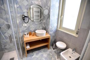Koupelna v ubytování Nina B&B
