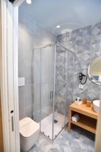 Koupelna v ubytování Nina B&B
