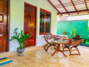 Patio nebo venkovní prostory v ubytování Sahana Sri Villa