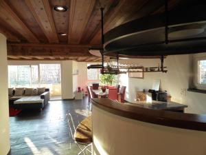 The lobby or reception area at Penthouse Apartment in Vaduz