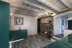 Posezení v ubytování Suites&Atelier Lake Como