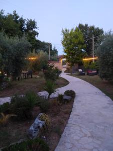 A garden outside Casa Sofia