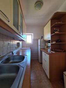 Kuchyň nebo kuchyňský kout v ubytování Apartman Karmen