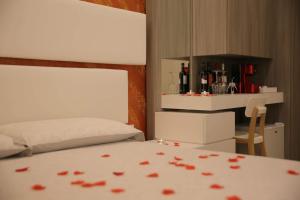 Postel nebo postele na pokoji v ubytování Luxury B&B Coccolhouse