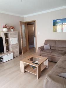 Posezení v ubytování Appartement Cime l'Est