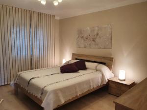 Postel nebo postele na pokoji v ubytování Appartement Cime l'Est