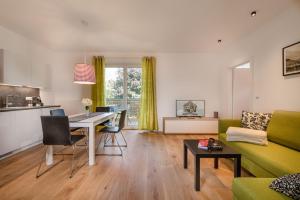 Posezení v ubytování Appartements Prunner