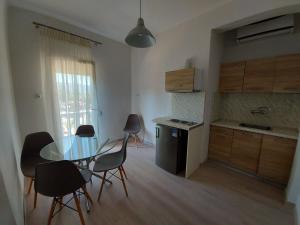 Dapur atau dapur kecil di Sea View Apartment