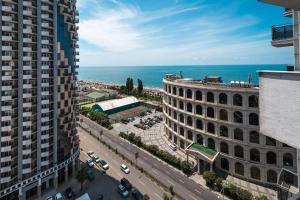 Nespecifikovaný výhled na moře nebo výhled na moře při pohledu z hotelu