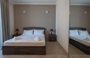Postel nebo postele na pokoji v ubytování Orbi Sea Towers Hotel Official