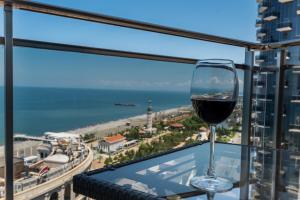 Nespecifikovaný výhled na moře nebo výhled na moře při pohledu z hotelu
