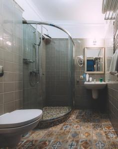  Ванная комната в Бутик отель Боровница 