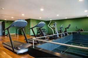
Gimnasio o instalaciones de fitness de Hotel Terraverda
