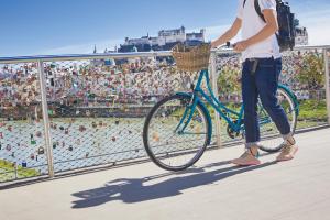 Jazda na bicykli v okolí ubytovania Boutique-Gasthof Ueberfuhr