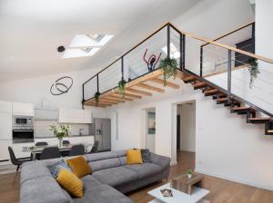 Kuchyňa alebo kuchynka v ubytovaní Metily apartment