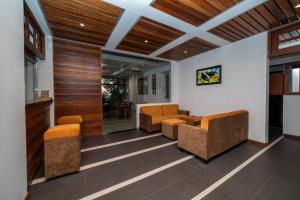 Posezení v ubytování Serenique Resort Kandy