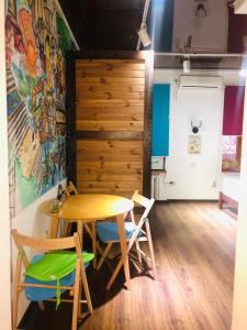 Kuchyň nebo kuchyňský kout v ubytování Dream Hostel Odessa