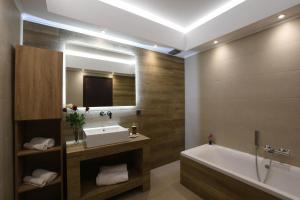 Koupelna v ubytování Orion Eco Suites