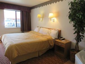 Postel nebo postele na pokoji v ubytování Americas Best Value Inn Weatherford