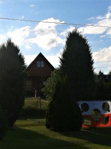 Ogród w obiekcie PILGRIM domek gościnny w Gietrzwałdzie na Warmii
