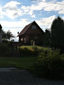 Ogród w obiekcie PILGRIM domek gościnny w Gietrzwałdzie na Warmii