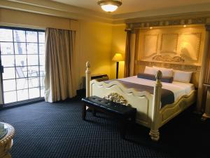 Voodi või voodid majutusasutuse Hotel Frontiere Tijuana toas