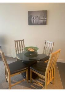Dining area at the apartment 