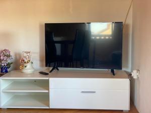 TV a/nebo společenská místnost v ubytování Apartment Meri