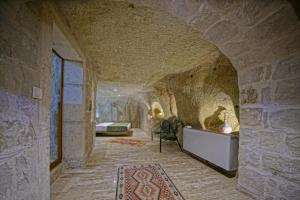 Posezení v ubytování Vigneron Cave Hotel