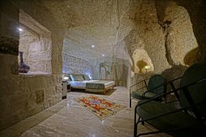 Posezení v ubytování Vigneron Cave Hotel