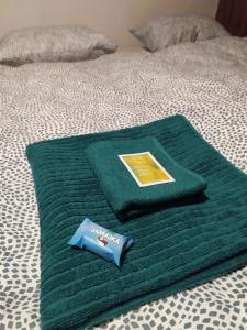 Letto o letti in una camera di Na Jamajce