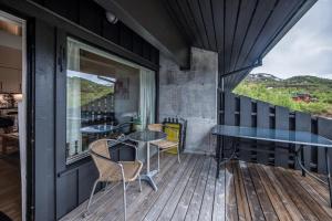 Nespecifikovaný výhled na hory nebo výhled na hory při pohledu z apartmánu