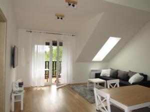 TV a/nebo společenská místnost v ubytování Apartman Honey