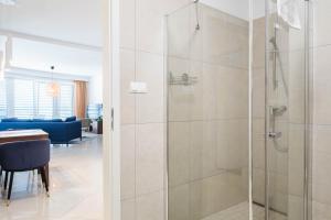 Koupelna v ubytování Apartman Balaton privát stranddal