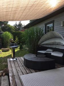 Zahrada ubytování Ferienhaus Ahornallee