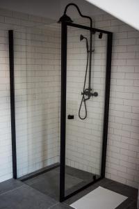 Koupelna v ubytování Apartmány na náměstí