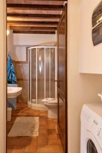 Koupelna v ubytování Agriturismo CaseGraziani
