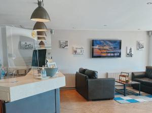 Гостиная зона в Mode Hotel St Annes