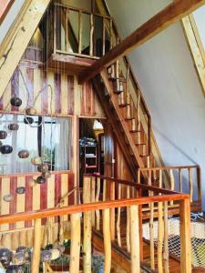 Pelan lantai bagi Camiguin Volcano Houses - A-Frame house