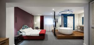 Kúpeľňa v ubytovaní Hotel Bohemian Garni - Skadarlija