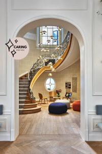 Posezení v ubytování Hygge Hotel