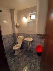 Bathroom sa Guest House Damyanov