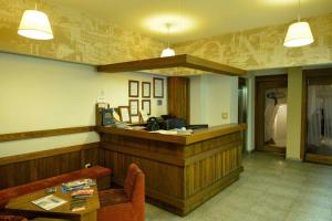The lobby or reception area at Garni Hotel Konak
