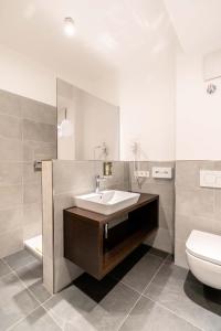 Koupelna v ubytování Hotel Vollmann