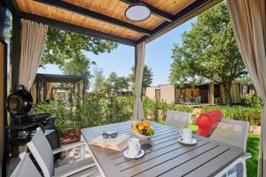 Zahrada ubytování Camping Park Umag Mobile Homes