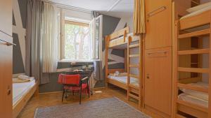 Krevet ili kreveti u jedinici u okviru objekta Tchaikovsky Hostel Split (T-Hostel)